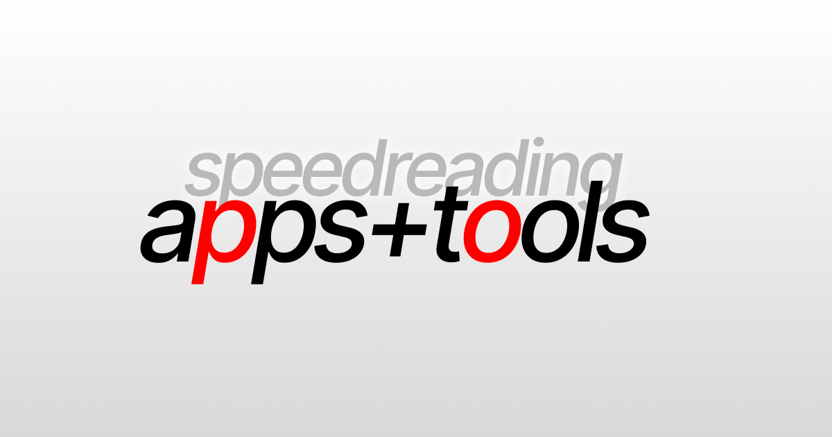 Person reading on tablet